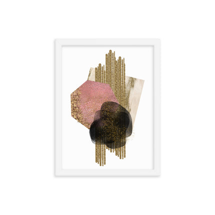 Framed poster - GLAMOUR ABSTRACTION