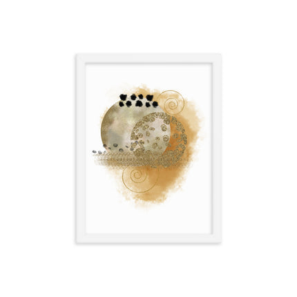 Framed poster - GOLDEN HARMONY
