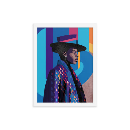 Framed poster - TRENDSETTING VIBES