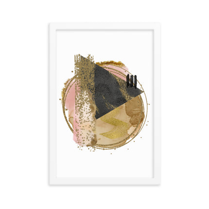 Framed poster - GEOMETRIC FUSION