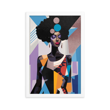 Framed poster - VIBRANT VISION