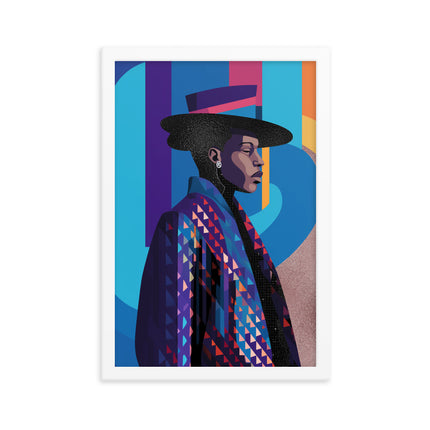 Framed poster - TRENDSETTING VIBES