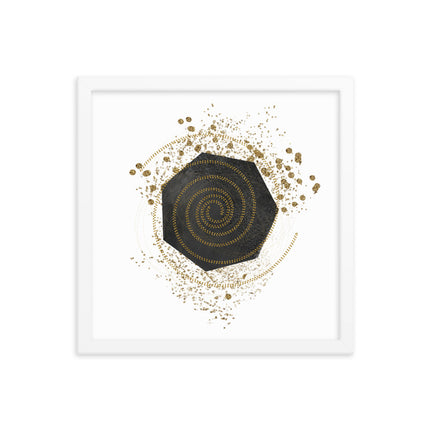 Framed poster - COSMIC SPIRAL