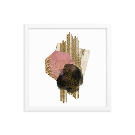 Framed poster - GLAMOUR ABSTRACTION