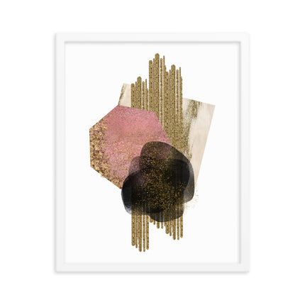 Framed poster - GLAMOUR ABSTRACTION
