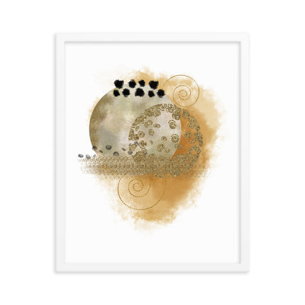 Framed poster - GOLDEN HARMONY