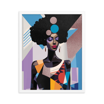 Framed poster - VIBRANT VISION