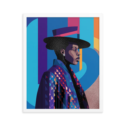Framed poster - TRENDSETTING VIBES