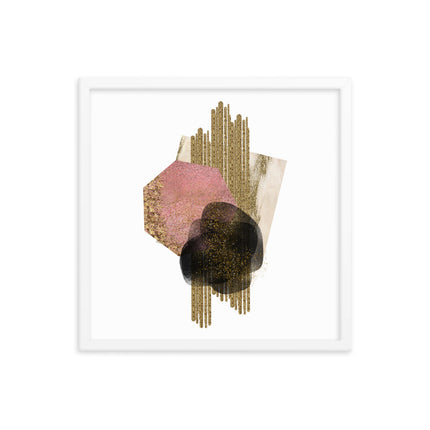 Framed poster - GLAMOUR ABSTRACTION
