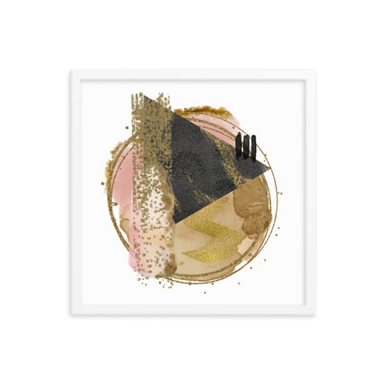 Framed poster - GEOMETRIC FUSION