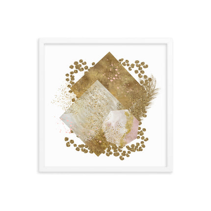 Framed poster - GLAMOROUS GEOMETRY