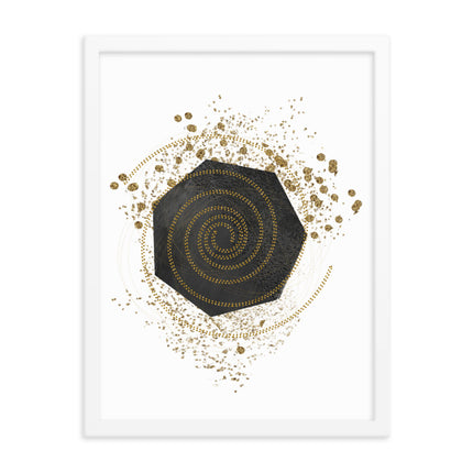 Framed poster - COSMIC SPIRAL