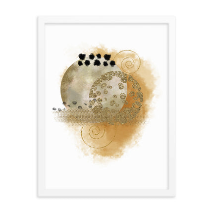 Framed poster - GOLDEN HARMONY