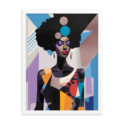 Framed poster - VIBRANT VISION