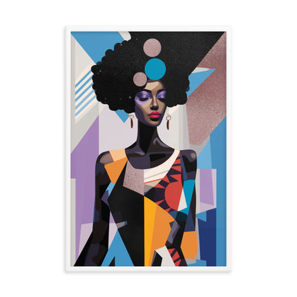 Framed poster - VIBRANT VISION