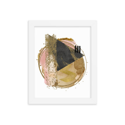 Framed poster - GEOMETRIC FUSION
