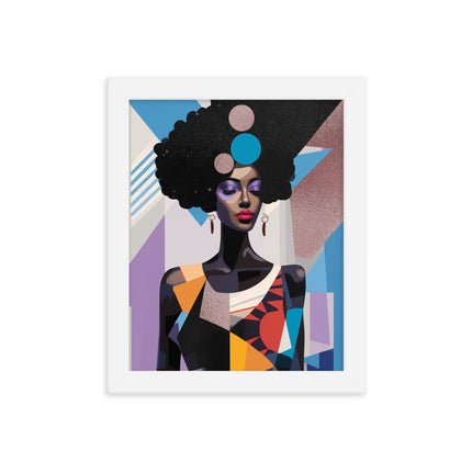 Framed poster - VIBRANT VISION