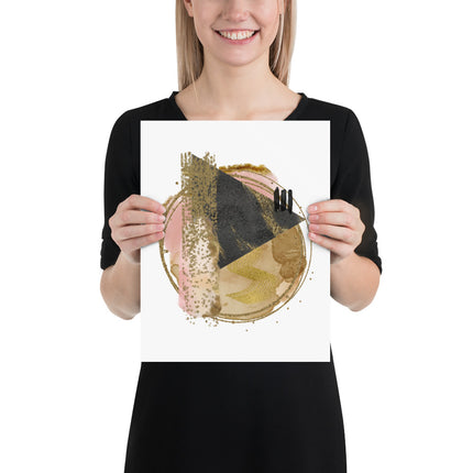 Poster - GOLDEN GEOMETRIC FUSION