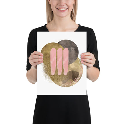 Poster - GOLDEN HARMONY CIRCLES