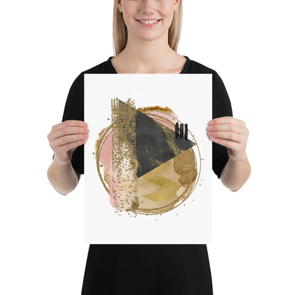 Poster - GOLDEN GEOMETRIC FUSION