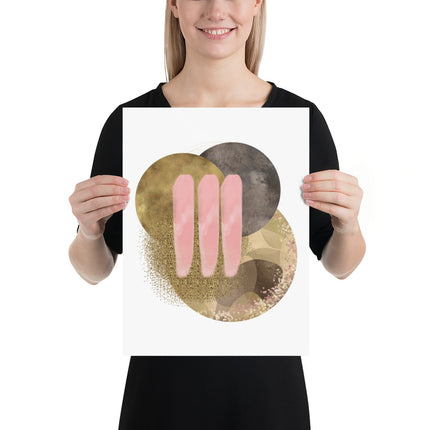 Poster - GOLDEN HARMONY CIRCLES