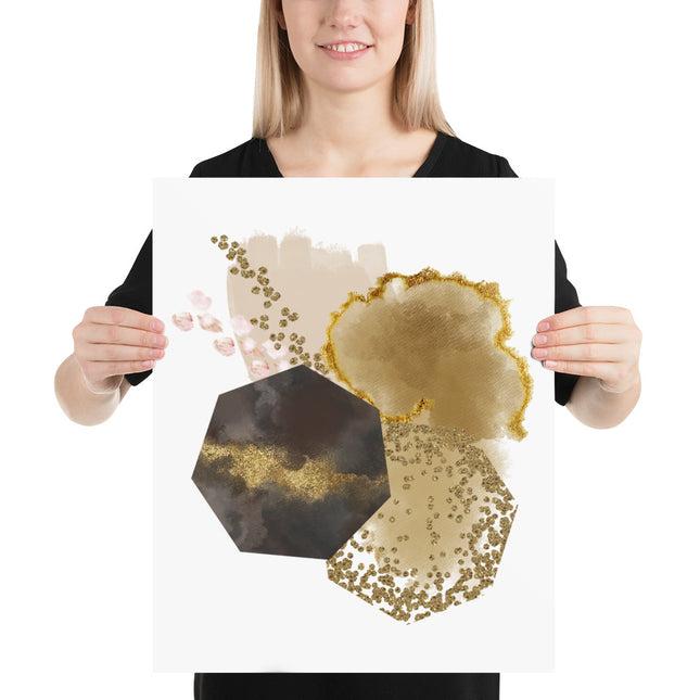 Poster - GOLDEN ABSTRACTION