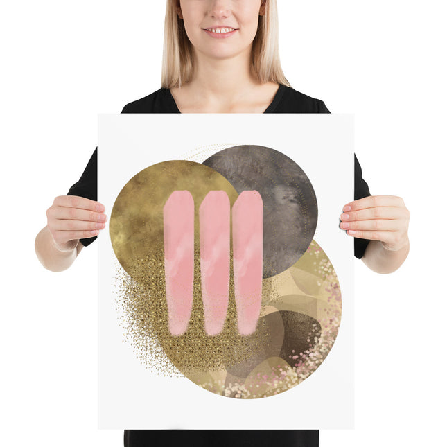 Poster - GOLDEN HARMONY CIRCLES
