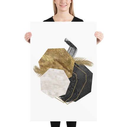 Poster - GEOMETRIC LUXURY