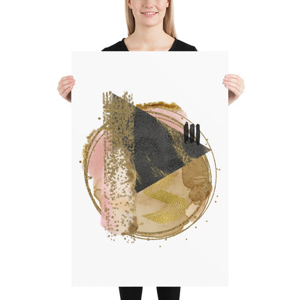Poster - GOLDEN GEOMETRIC FUSION