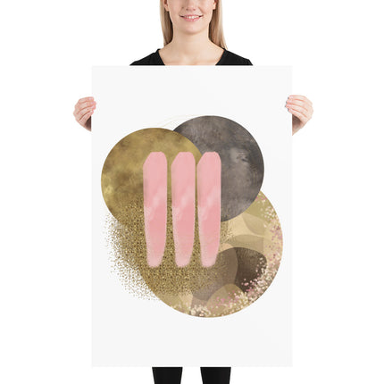 Poster - GOLDEN HARMONY CIRCLES