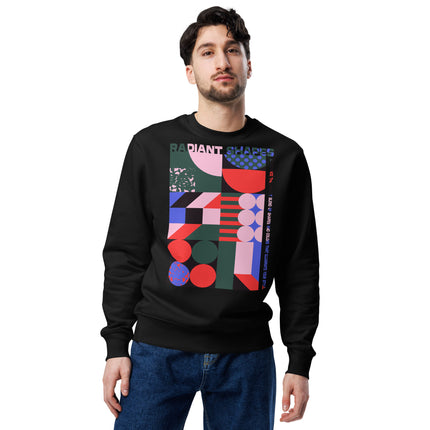 Eco-friendly sweatshirt - RADIANT SHAPES