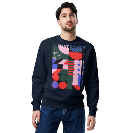 Eco-friendly sweatshirt - RADIANT SHAPES