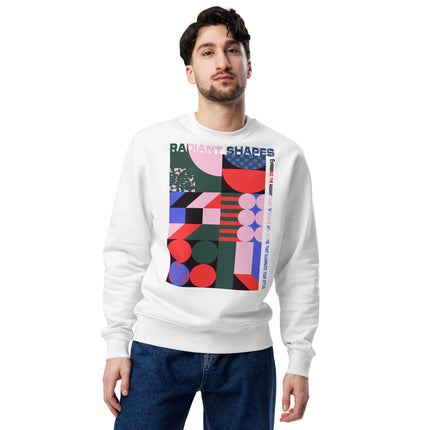 Eco-friendly sweatshirt - RADIANT SHAPES