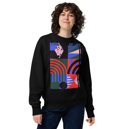 Eco-friendly sweatshirt - MOSAIC OF LIFE