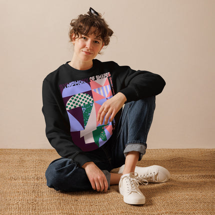 Eco-friendly sweatshirt - SYMPHONY OF SHAPES
