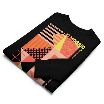Eco-friendly sweatshirt - ENERGETIC MOSAIC
