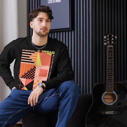 Eco-friendly sweatshirt - ENERGETIC MOSAIC
