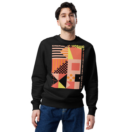 Eco-friendly sweatshirt - ENERGETIC MOSAIC
