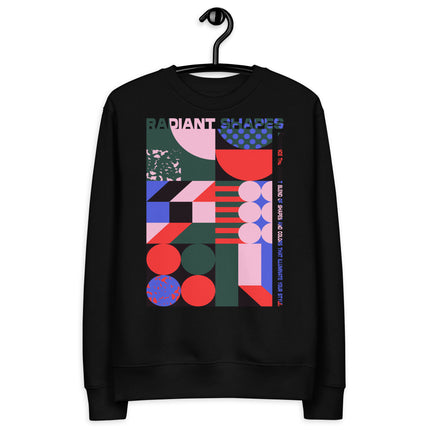 Eco-friendly sweatshirt - RADIANT SHAPES