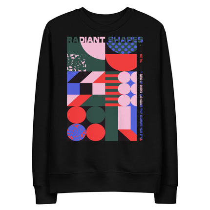 Eco-friendly sweatshirt - RADIANT SHAPES