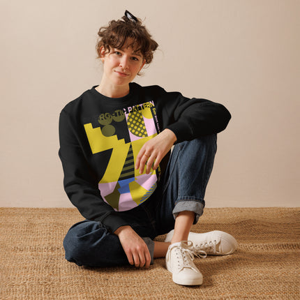 Eco-friendly sweatshirt - ENERGETIC PATTERNS