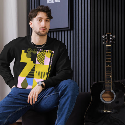 Eco-friendly sweatshirt - ENERGETIC PATTERNS