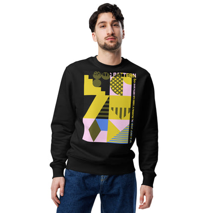 Eco-friendly sweatshirt - ENERGETIC PATTERNS