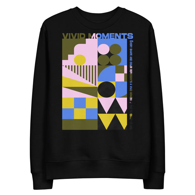 Eco-friendly sweatshirt - VIVID MOMENTS