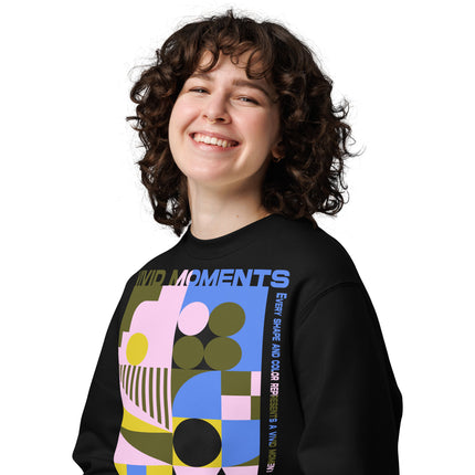 Eco-friendly sweatshirt - VIVID MOMENTS