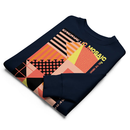 Eco-friendly sweatshirt - ENERGETIC MOSAIC