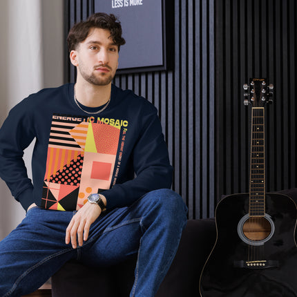 Eco-friendly sweatshirt - ENERGETIC MOSAIC