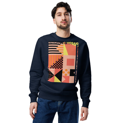 Eco-friendly sweatshirt - ENERGETIC MOSAIC