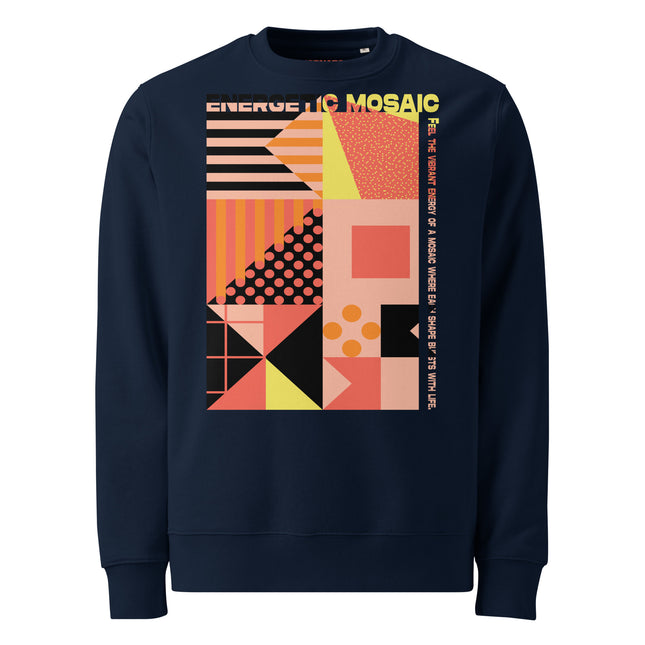 Eco-friendly sweatshirt - ENERGETIC MOSAIC