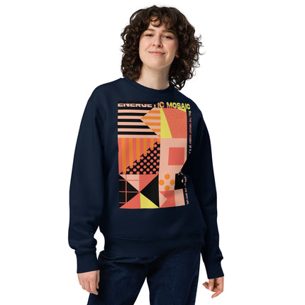 Eco-friendly sweatshirt - ENERGETIC MOSAIC
